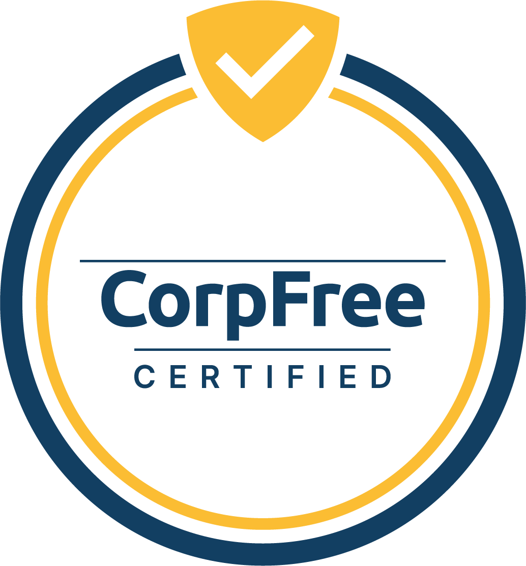 CorpFree Certified Badge